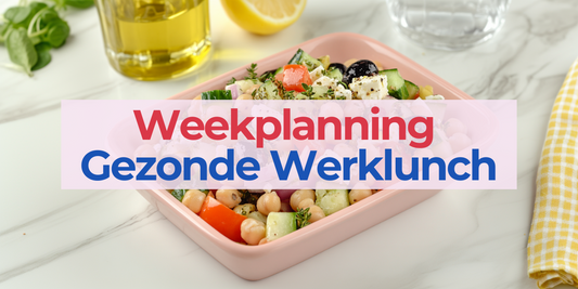 weekplanning gezonde lunch naar werk